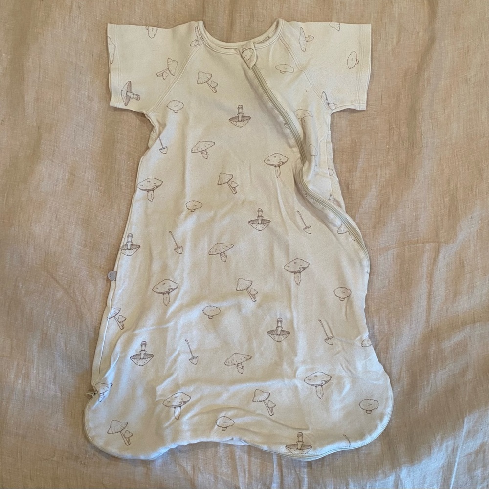 Kaiya Baby Short Sleeve Cream Sleepsack